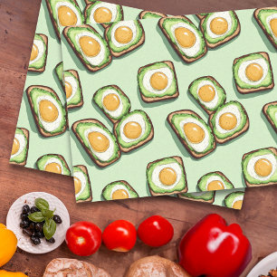Papel De Seda Tostada de Aguacate Brunch
