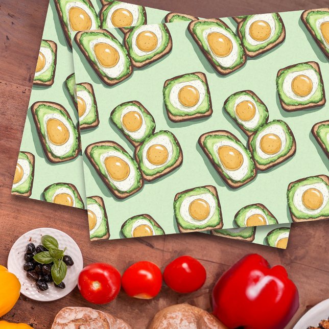 Papel De Seda Tostada de Aguacate Brunch (Subido por el creador)
