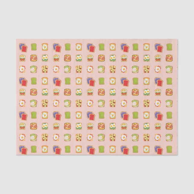 Papel De Seda Tostada de Brunch (Anverso)