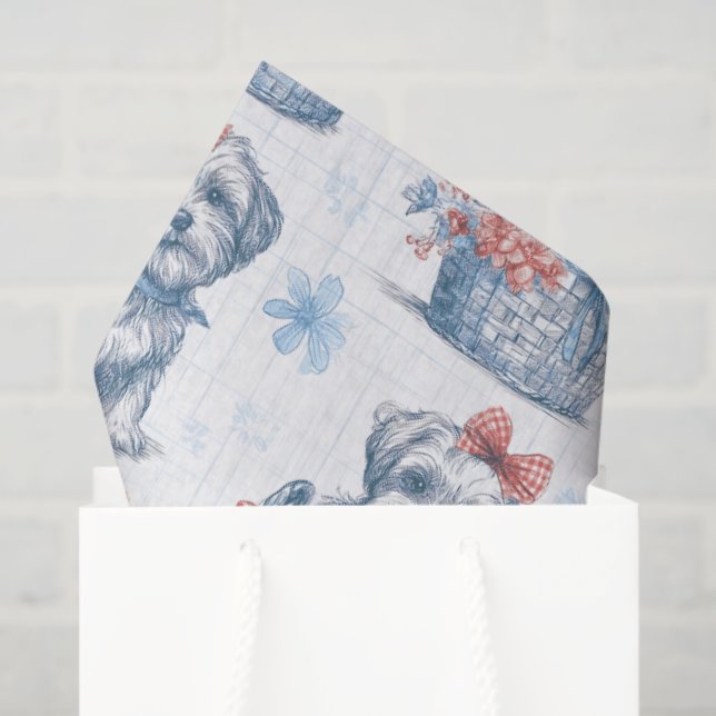 Papel De Seda Toto, el asistente de Oz (Bolsa de regalo)