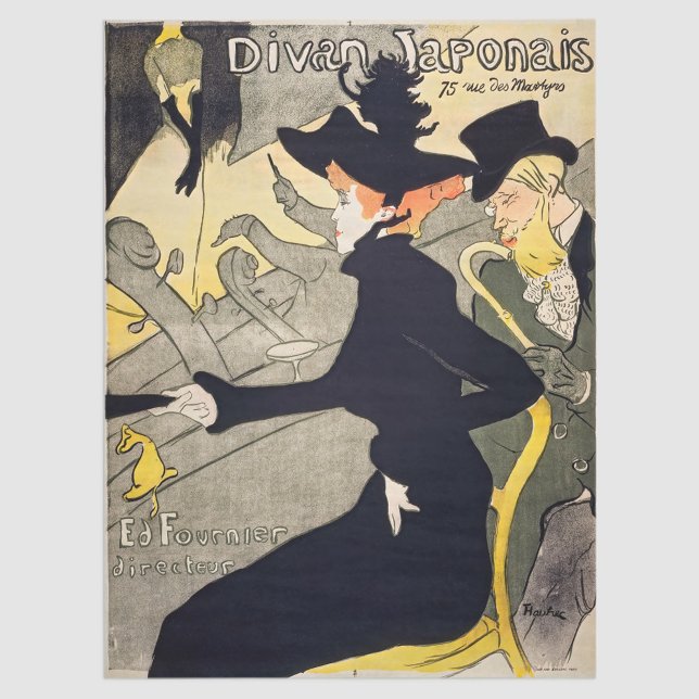 Papel De Seda Toulouse-Lautrec - Divan Japonais (Subido por el creador)
