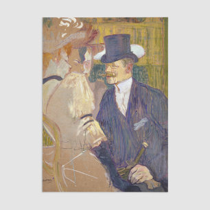 Papel De Seda Toulouse-Lautrec - El inglés en el Rouge