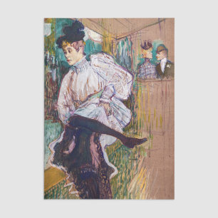 Papel De Seda Toulouse-Lautrec - Jane Avril Bailando