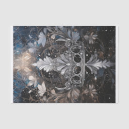 Papel De Seda Trae el hongo, Silvery Sparkly Tiara