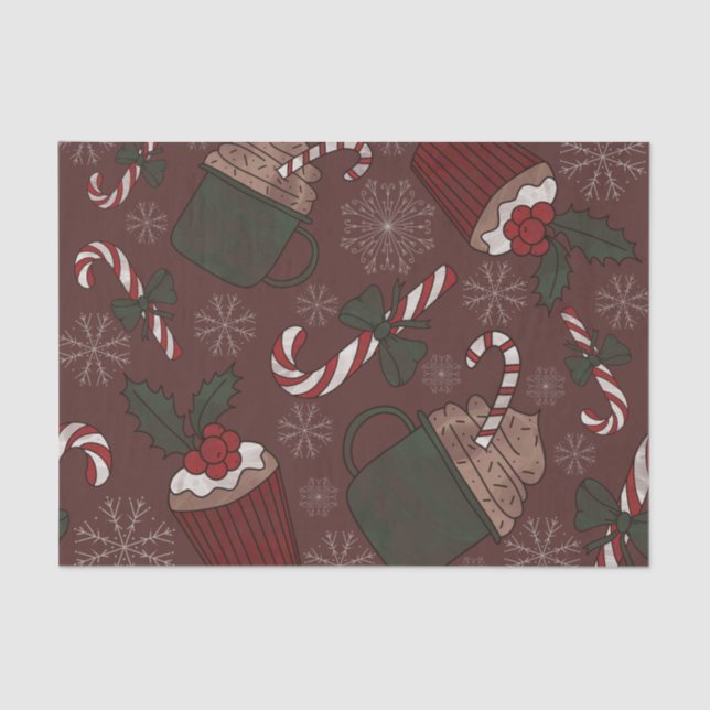 Papel De Seda Trajes dulces de vacaciones (Anverso)