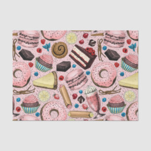 Papel De Seda Trajes dulces en rosa