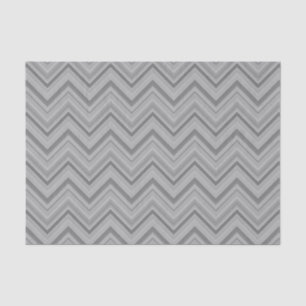 Papel De Seda Trazos grises zigzag