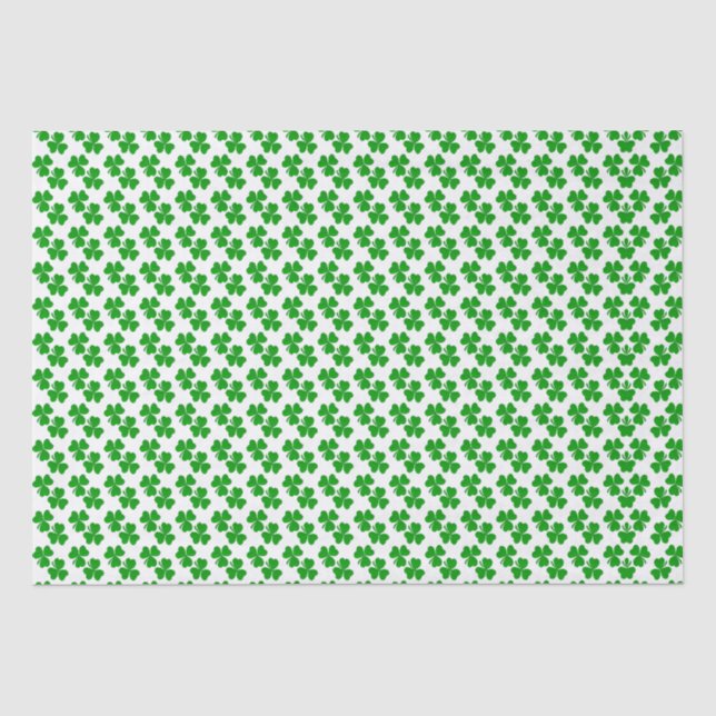 Papel De Seda Trébol de la Suerte (Anverso)
