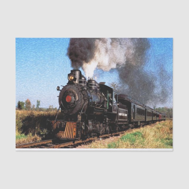 Papel De Seda Tren 2 (Anverso)