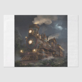 Papel De Seda Tren de Steampunk
