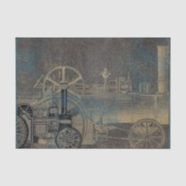 Papel De Seda Tren de Steampunk