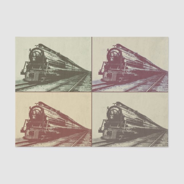 Papel De Seda Tren del estallido (Anverso)