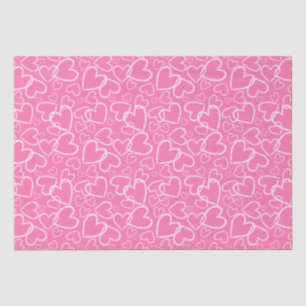 Papel De Seda Trendy Heart Doodles 03