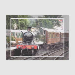 PAPEL DE SEDA TRENES DE VAPOR