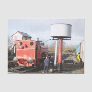 PAPEL DE SEDA TRENES DE VAPOR