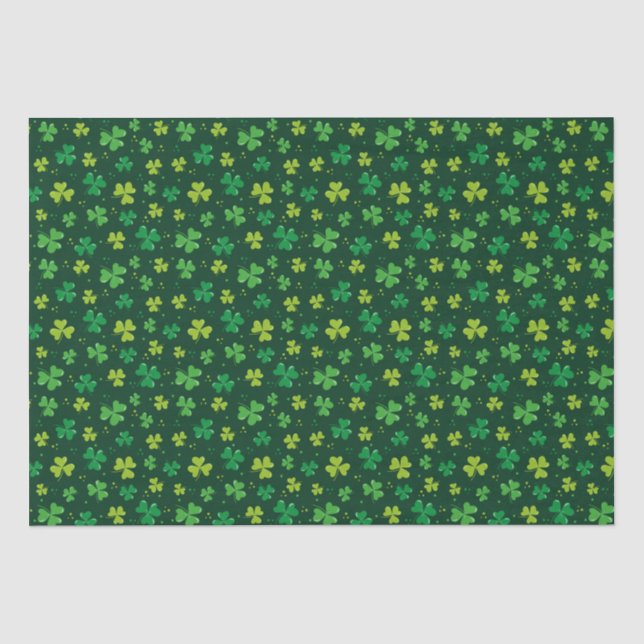 Papel De Seda Trepadores del Día de San Patricio (Anverso)