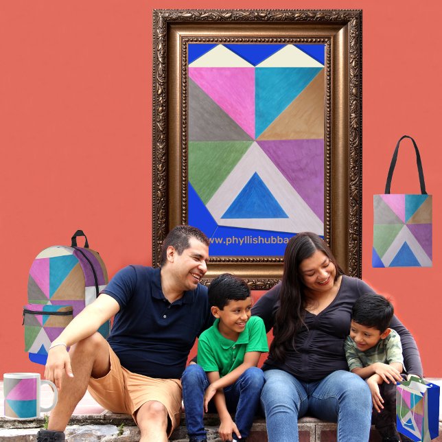 Papel De Seda Tres (Get the full "Three" collection at  https://bit.ly/SmartArtZazzle. )