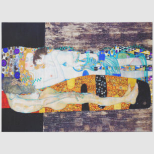 Papel De Seda Tres Edades de Vida, Gustav Klimt