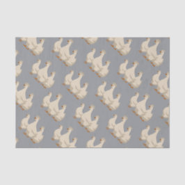 Papel De Seda Tres esténcil de corte de gallinas francesas 3