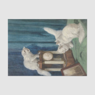 Papel De Seda Tres gatos curiosos de Arthur Heyer