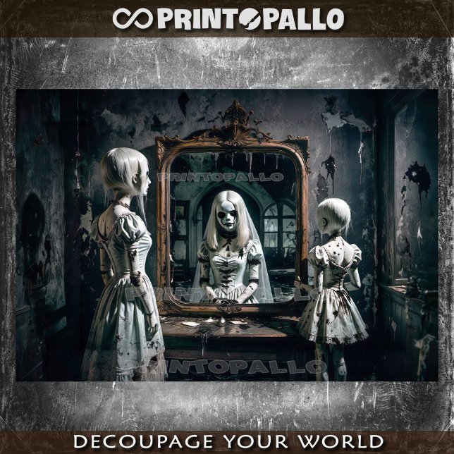 Papel De Seda Tres hermanas. Fantasma en el espejo (Subido por el creador)