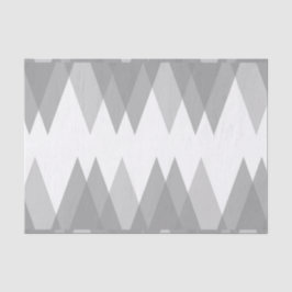 Papel De Seda Triángulos grises