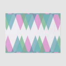 Triángulos rosas y verdes