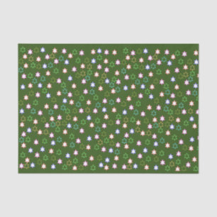 Papel De Seda triángulos y estrellas adorables, divertidos y ext