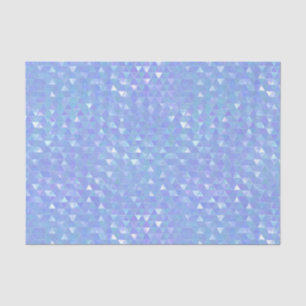 Papel De Seda Trianngulos de moda azul violeta Fiesta geométrica