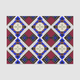 Papel De Seda Tribal, Felicidad, Nativo Estadounidense Zia