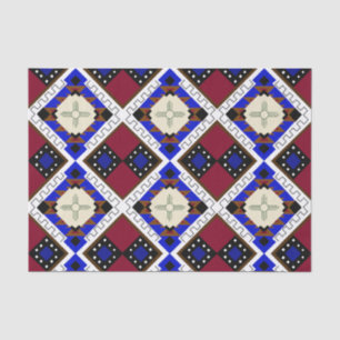 Papel De Seda Tribal, Felicidad, Nativo Estadounidense Zia