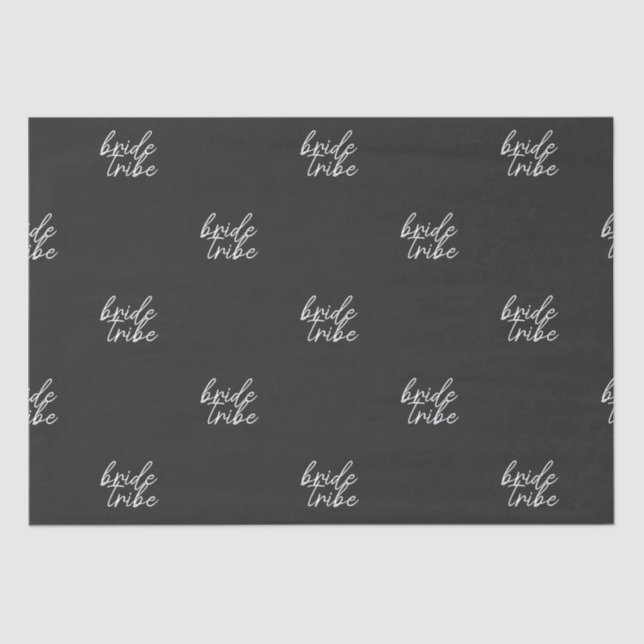 Papel De Seda Tribuna de novias | Moderna Ducha Bridal (Anverso)