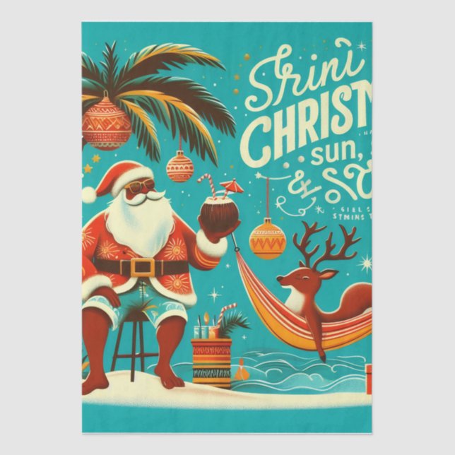 Papel De Seda Trini Christmas (Anverso)