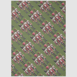 Papel De Seda Trío de Cascanueces Navideños de Patchwork Caprich
