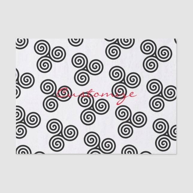 Papel De Seda Triple espiral negra Thunder_Cove (Anverso)