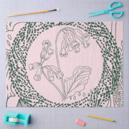 Papel De Seda Tropical Modernism Gift Wrap 