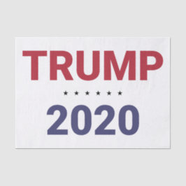 Papel De Seda Trump 2020 (Elecciones en Estados Unidos)