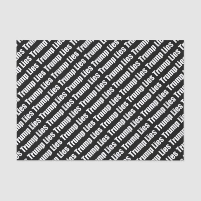 Papel De Seda Trump Miente (Anverso)