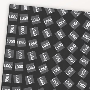 Papel De Seda Tu Logotipo Logotipo Único, Diseño o Patrón de I