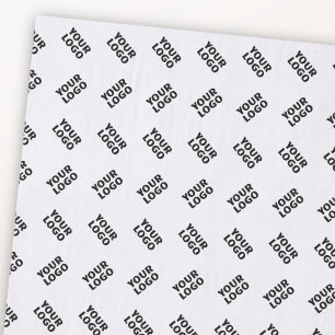 Papel De Seda Tu Logotipo Patrón simple alterno repetitivo