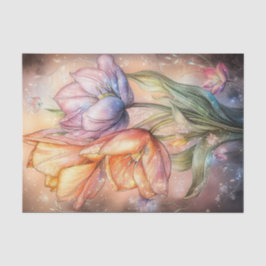 Papel De Seda Tulip Flowers