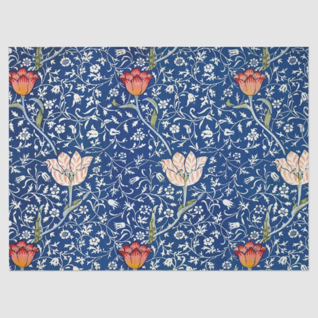Papel De Seda Tulip, William Morris (Anverso)