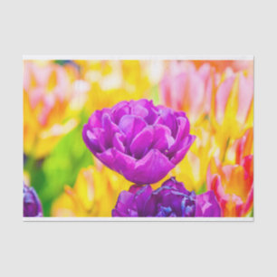 Papel De Seda Tulipanes encantadores 15