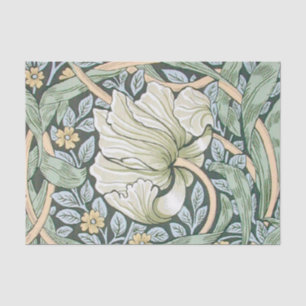 Papel De Seda Tulipanes Pimpernel Arte Botánico de William Morri