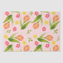 Papel De Seda Tulipanos de barba