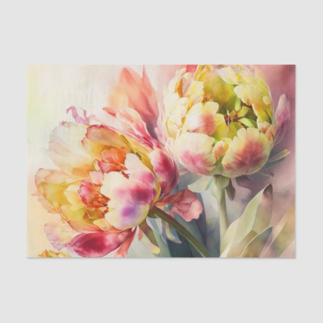 Papel De Seda TULIPMANIA 6/6 conjunto de documentos de desacuerd (Anverso)