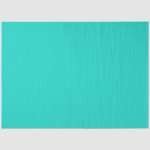 Papel De Seda Turquesa brillante y lisa