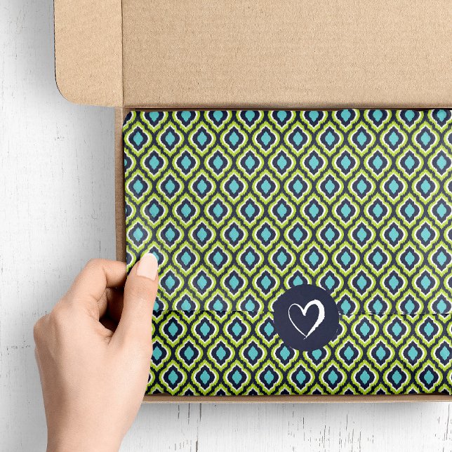 Papel De Seda Turquesa de la marina y kat verde marroquí (Subido por el creador)