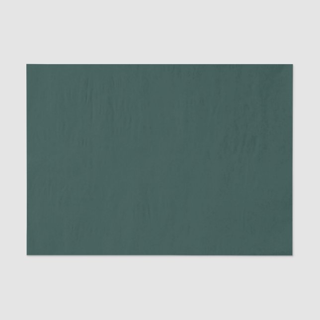 PAPEL DE SEDA TURQUESA OSCURO SÓLIDO (Anverso)