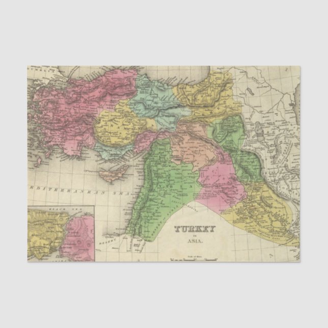 Papel De Seda Turquía en Asia 2 (Anverso)